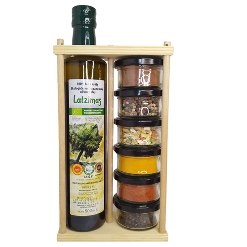 Naplňte si Darčekové balenie s Olivovým olejom a 6 produktami