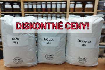 ŠPAJZKA DISKONT - Vybrať obal pre 5000g a viac - Tkané polyprop. vrece pre 25 a 50kg
